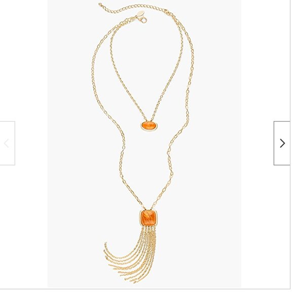 NWT Chicos Daisy Double Convertible Necklace - Picture 1 of 7